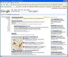 Google trying new local search layout