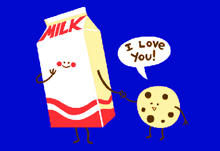  Cookie Loves Milk by Jess Fink