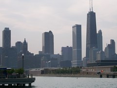the skyline from navy pier
