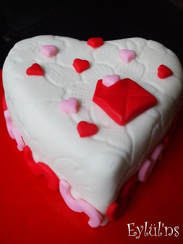 Seni seviyorum pastası...