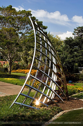 Sculpture in the Concentric Garden