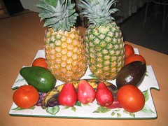 muchas frutas