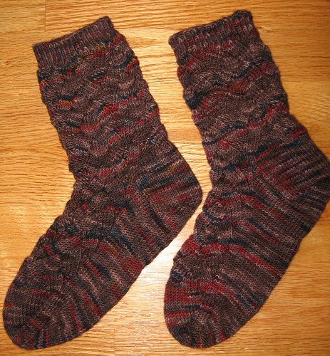 Monkey socks finished