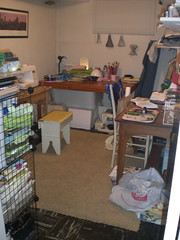 sewing room "before"