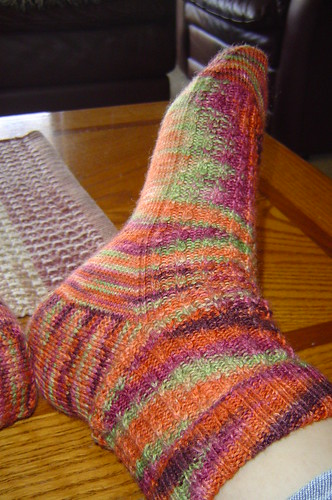 Finished Heike socks