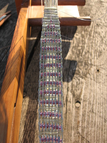Weaving with Wire and Beads