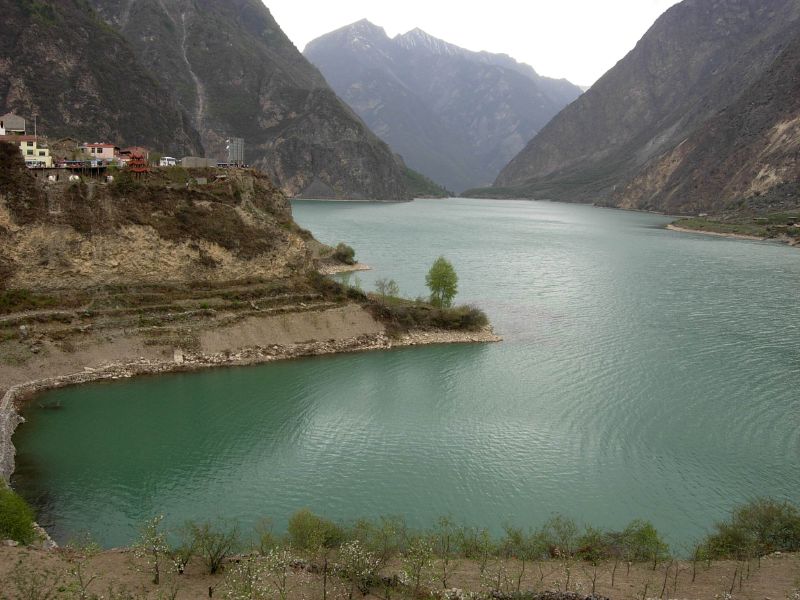 Diexi Lake, Sichuan, China