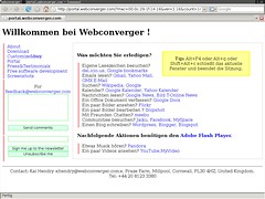 Webconverger in German