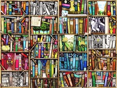 Bookshelf by Colin Thompson
