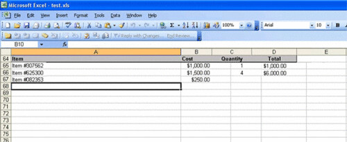 The Excel spreadsheet from the Boss Button