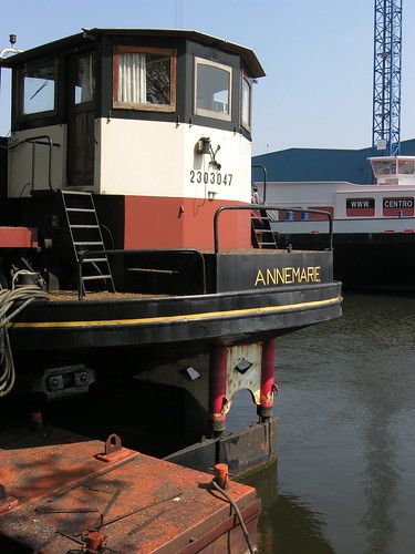 ANNEMARIE, a Dutch barge of the type 'kastje' I was born on