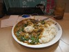 Stewed Chicken Curry with Spinach