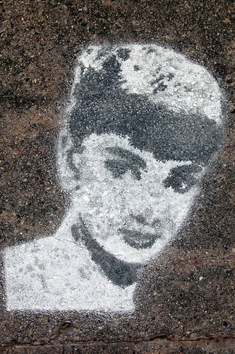Hepburn Stencils Audrey Hepburn Sightings 