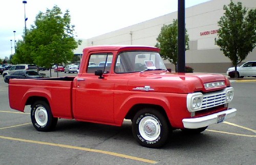 1957 ford truck spitting