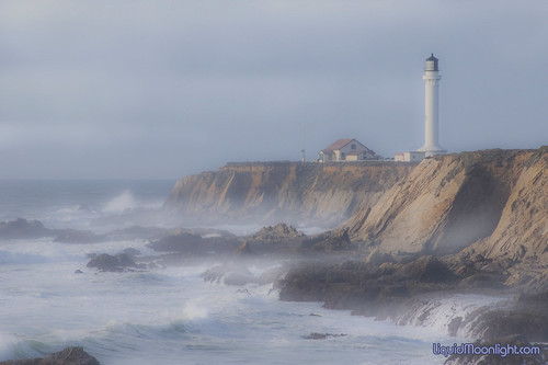 Misty Afternoon at the Lighthouse - Point Arena Lighthouse