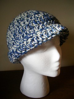 Crochet Fold Brim Hat