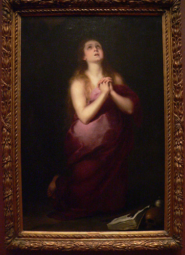 Mary Magdalene by Bartolome Esteban Murillo 1650-55 Oil on canvas