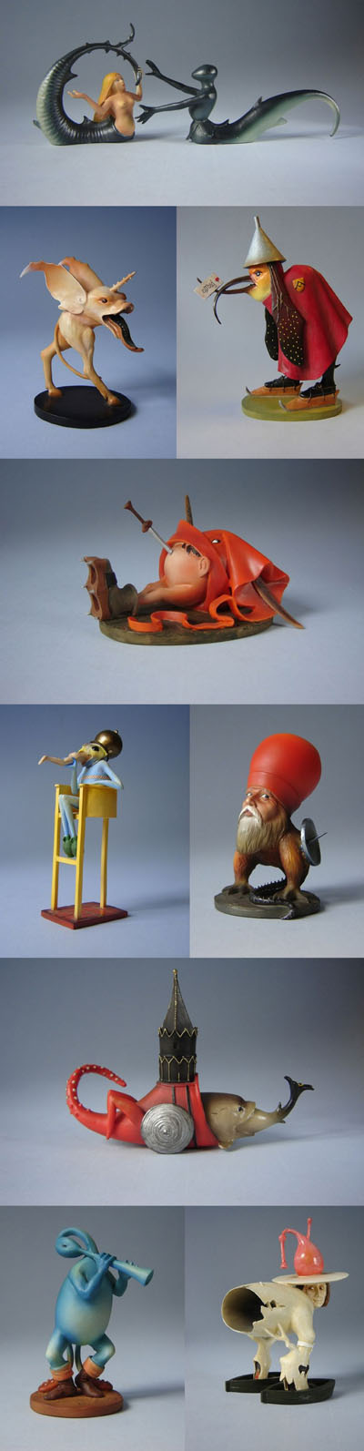 Eyeteeth: Incisive ideas: Hieronymus Bosch figurines