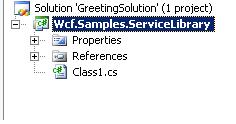 Add a WCF Service to the solution