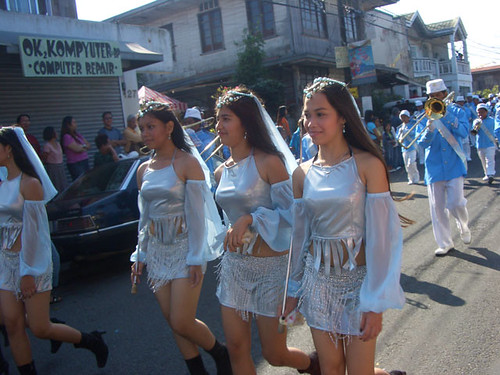 Young Pinay Muses from Town Fiesta