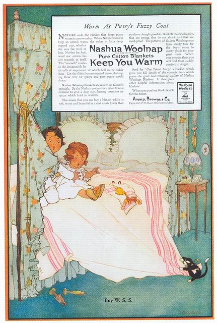 Marjory C. Woodbury, Nashua Woolnap Blankets, 1919