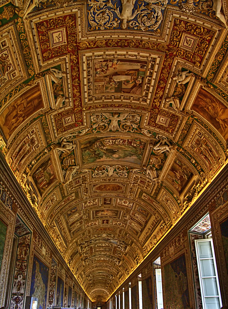 Another view inside the Vatican museum