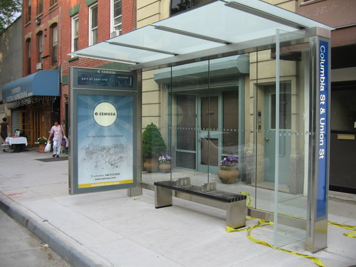 Columbia St Bus Shelter