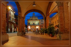 Piazza Guercino by Night