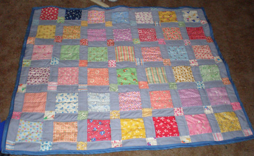 Feedsack Quilt - finished