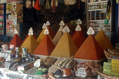 Spices for sale -- and more -- in Esaouira