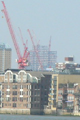 broadgate tower from the distance