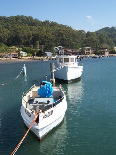 Two boats in Hardys Bay