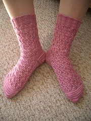 Finished Child's First Socks