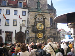 The clock in Prague