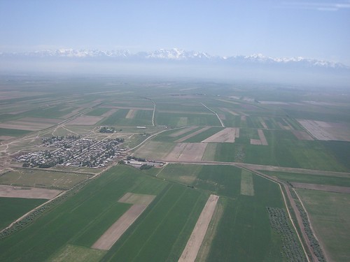 Kyrgyzstan from above ©  zhaffsky