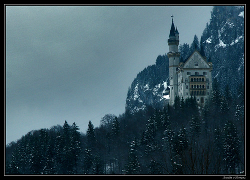 Invierno en el Castillo de Neuschwanstein