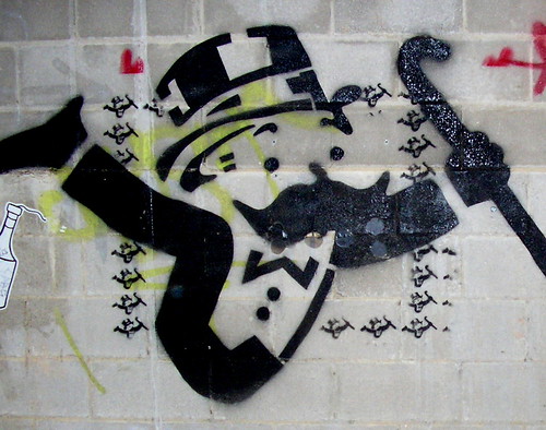 Monopoly Guy Stencil