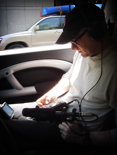 Scott recording GPS