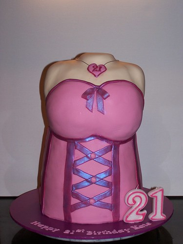 21st birthday cakes figure