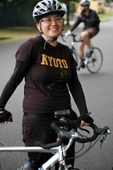 Selena from Chris King at the bike master plan ride