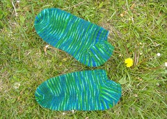 OBS sock in Grass