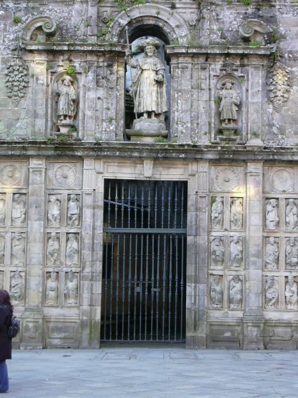 Puerta Santa en la Catedral de Santiago de Compostela