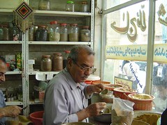 Spicery shop in Abadan port