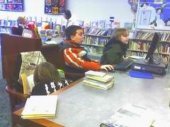 Kids at the library