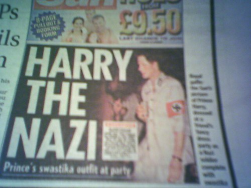 prince harry racist. Prince Harry amp; Elite Racism