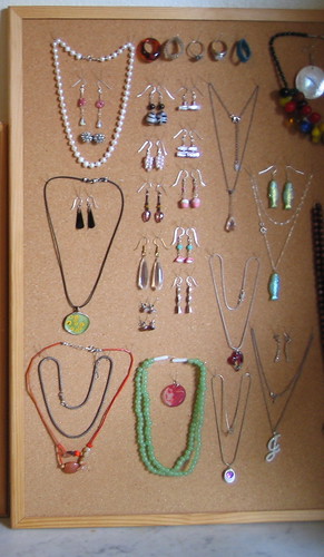 Organizing my jewelry