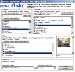 Portable Flickr 0.2 - What is being done...