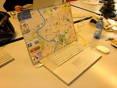 Google Maps auf dem MacBook