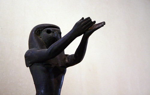 Horus en bronze