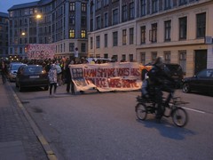 Köpenhamn: Demonstration